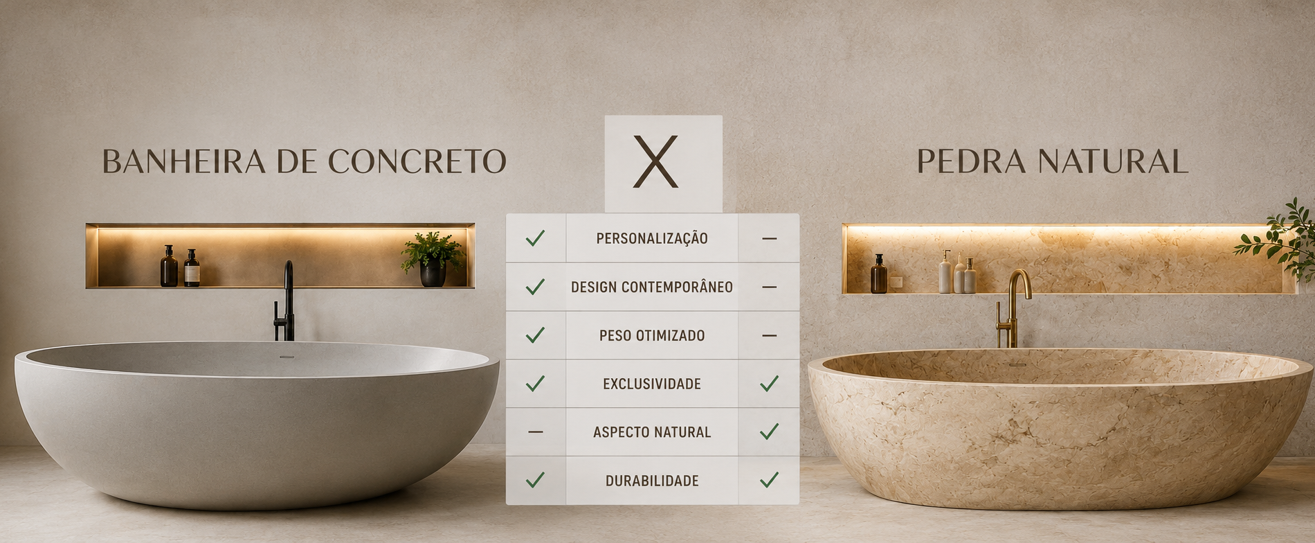 Banhera de concreto