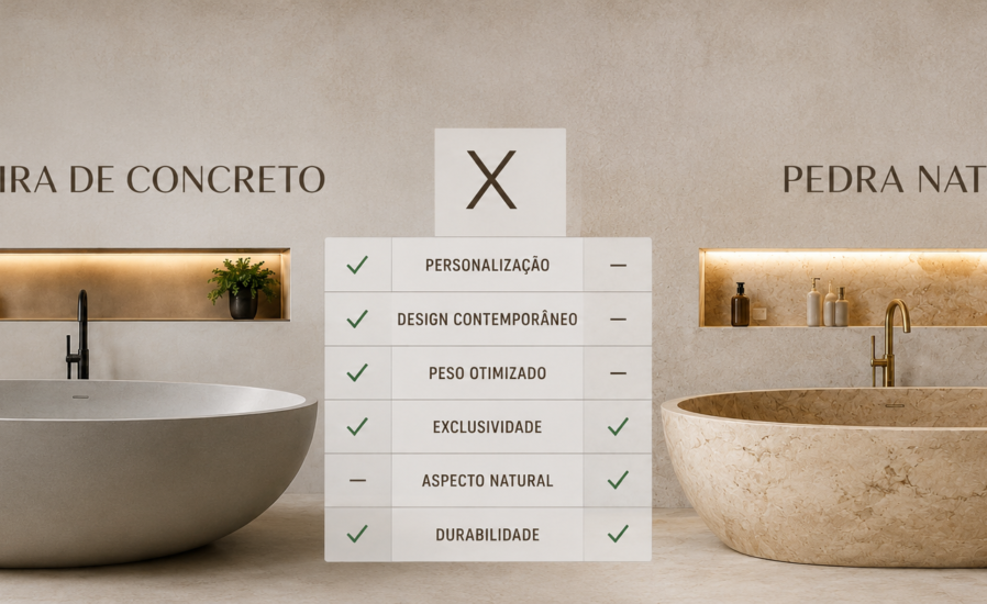 Banhera de concreto